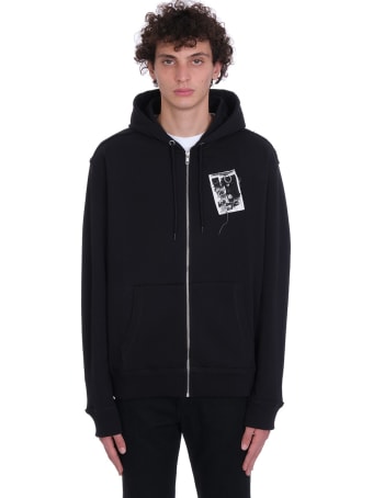 Fred Perry by Raf Simons Sweatshirt In Black Cotton