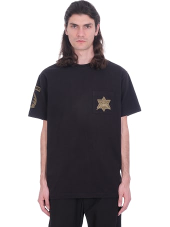 Maharishi T-shirt In Black Cotton
