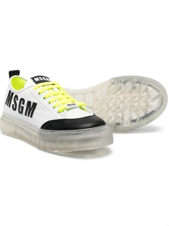 MSGM Sneakers With Transparent Sole