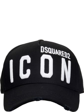 Dsquared2 Hats In Black Cotton