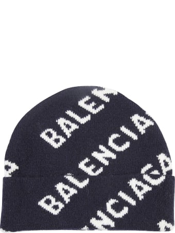 Balenciaga Knit Logo Beanie