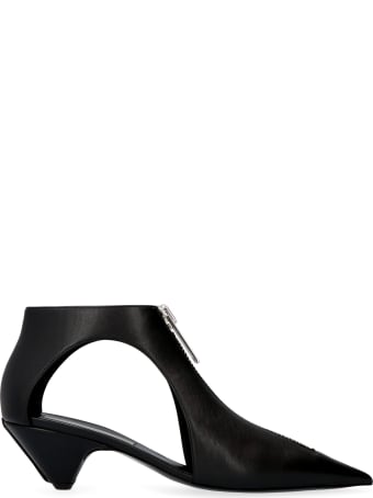 Stella McCartney Zipit Pointy-toe Ankle Boots