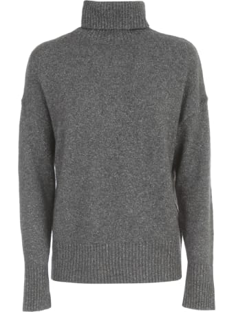 Seventy Oversized Lurex Sweater Turtle Neck