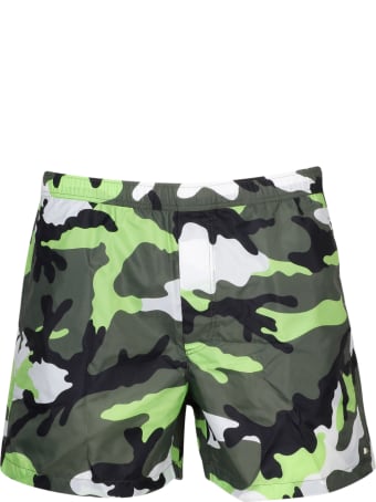 Valentino Camouflage Swimshorts