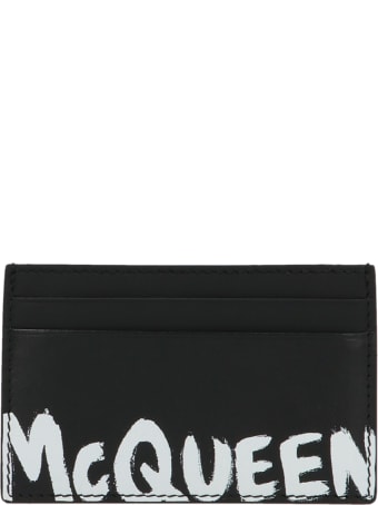 Alexander McQueen 'graffiti' Cardholder