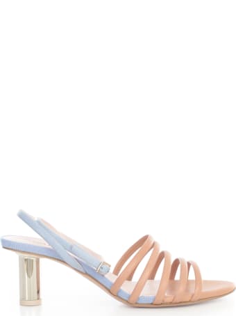 Anna Baiguera Bicolour Sandals W/heel