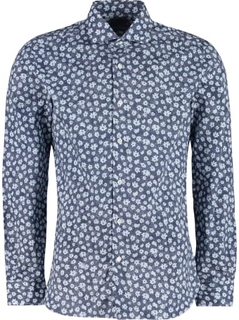 Barba Napoli Printed Cotton Shirt