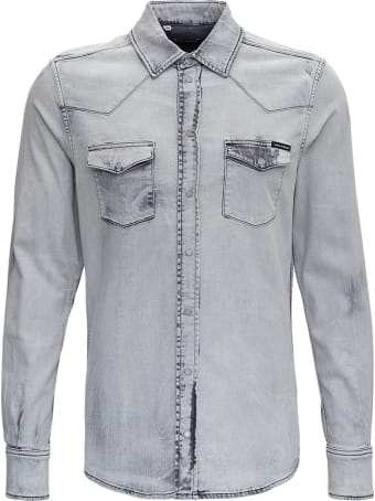 Dolce & Gabbana Gray Jersey Shirt