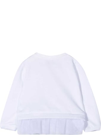 Moschino White Sweatshirt