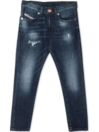 Diesel Jeans With Lightened Effect