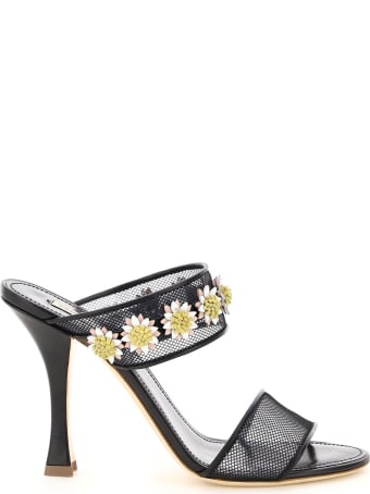 Fabrizio Viti Taylor Leather And Pvc Mules