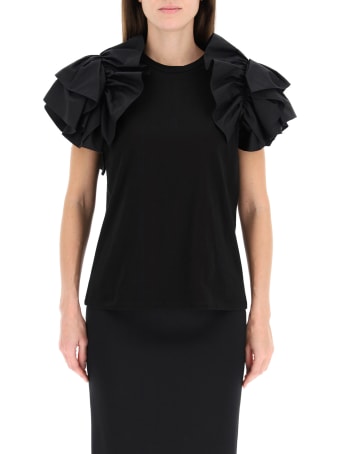Alexander McQueen Ruffled T-shirt