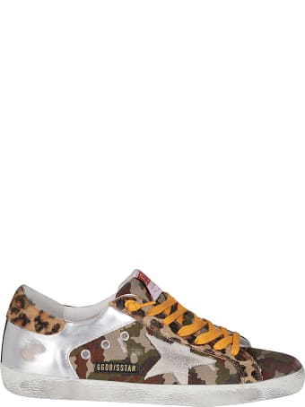 Golden Goose Multicolor Leather Superstar Sneakers