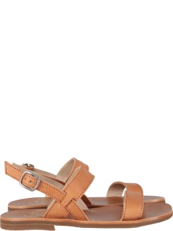 Gallucci Brown Sandals For Girl