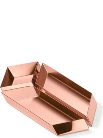 Ghidini 1961 Axonometry - Small Paralelepiped Rose Gold