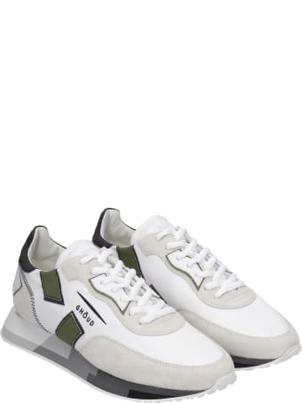 GHOUD Rush Sneakers In White Synthetic Fibers