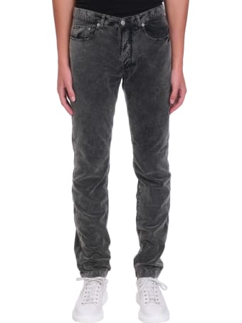 Massimo Alba Pants In Grey Cotton