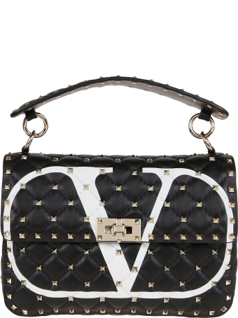 Valentino Spike Medium Shoulder Bag