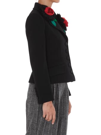Dolce & Gabbana Short Jacket With Applications