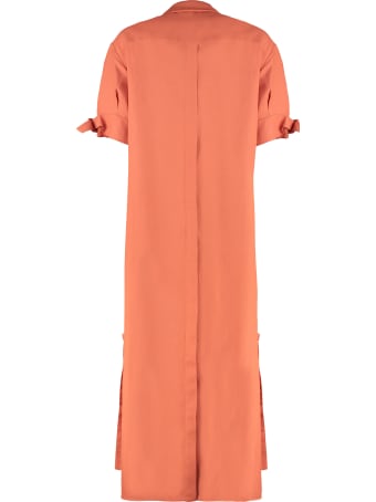 Agnona Linen-blend Tunic-dress