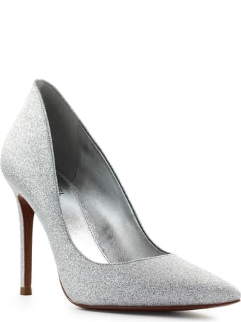 Michael Kors Keke Silver Glitter Pump