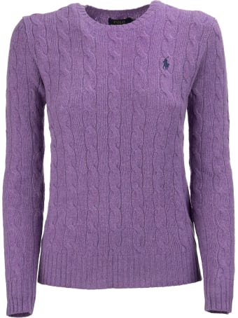 Ralph Lauren Cable Knit Wool And Cashmere Sweater