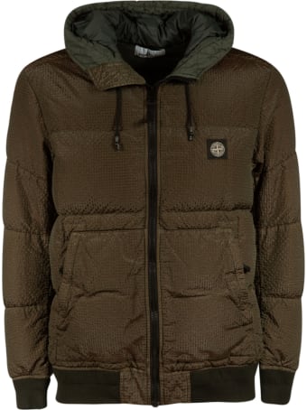 Stone Island Front Pocket Hooded Bomber