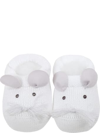 Story loris White Slippers For Baby Boy