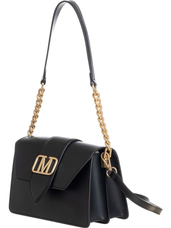Marc Ellis Kourtney Shoulder Bag In Black Leather