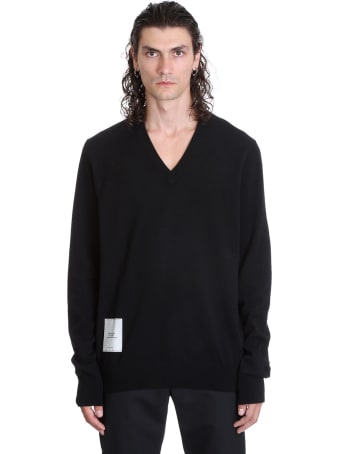 Maison Margiela Knitwear In Black Wool