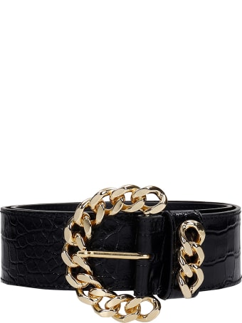 Kate Cate Belts In Black Leather