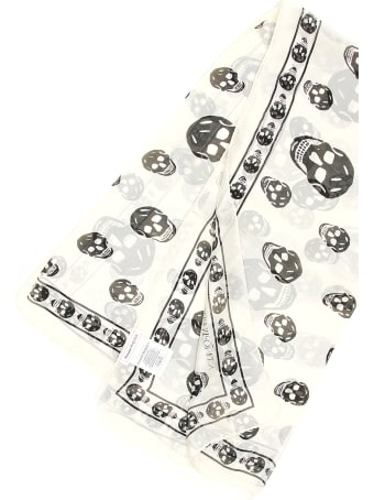 Alexander McQueen Silk Skull Scarf