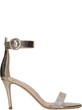 Lerre Sandals In Platinum Leather