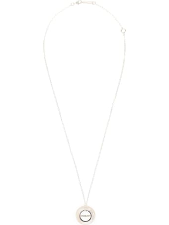 AMBUSH Unisex Necklace Carved Stone Charm
