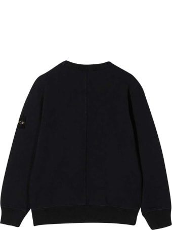 Stone Island Junior Blue Sweatshirt