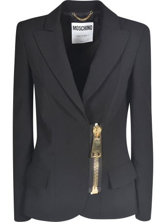 Moschino Zipped Blazer