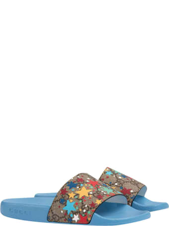 Gucci Blue Slippers