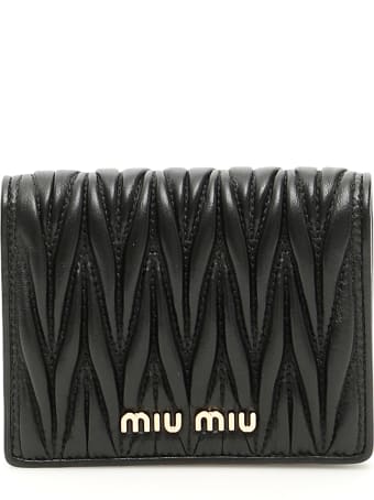 Miu Miu Matelasse Wallet