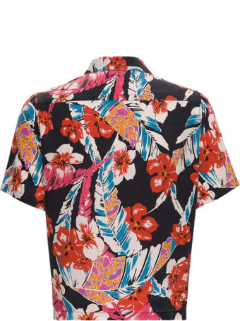 Saint Laurent Lyocell Multicolor Hawaiian Shirt