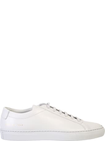 Common Projects Grey Lace-up Sneakers