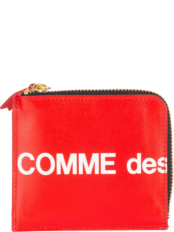 Comme des Garçons Shirt Boy Logo Print Wallet
