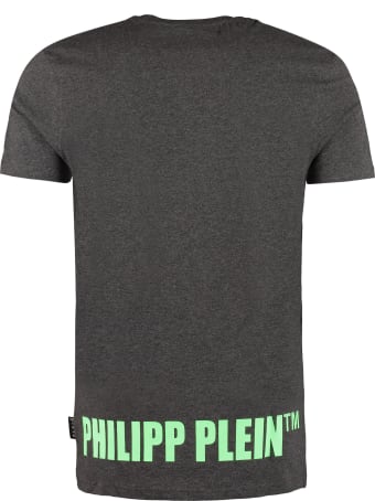 Philipp Plein Printed Cotton T-shirt