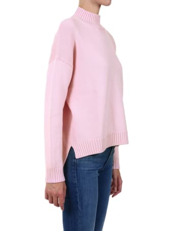 Ganni Wool Sweater Pink