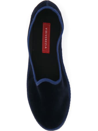 Vibi Venezia Furlane Velvet Slippers