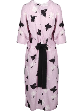 RED Valentino Butterflies Midi Dress
