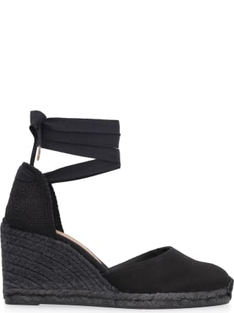 Castañer Carina Jute Wedge Espadrilles