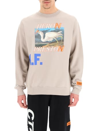 HERON PRESTON Heron A.f. Crewneck Sweatshirt