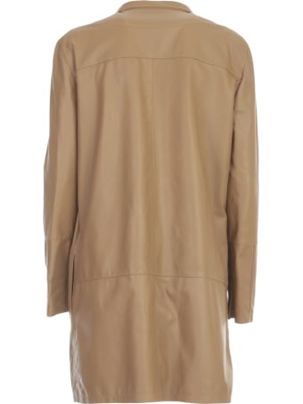Sylvie Schimmel Leather Could Effect Overcoat