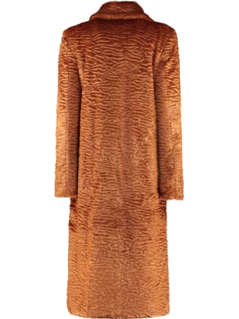 STAUD Frankie Faux Fur Coat