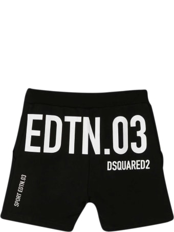 Dsquared2 Black Teen Shorts